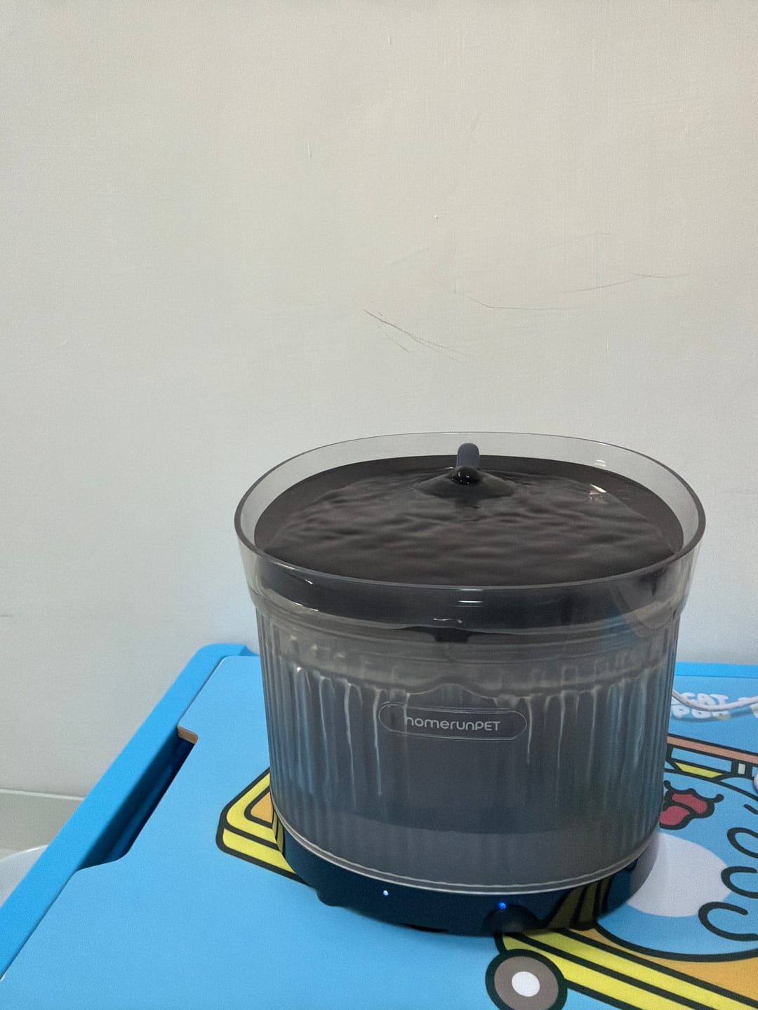 Customer photo review of 霍曼寵物雙無線飲水機(黑白雙色)