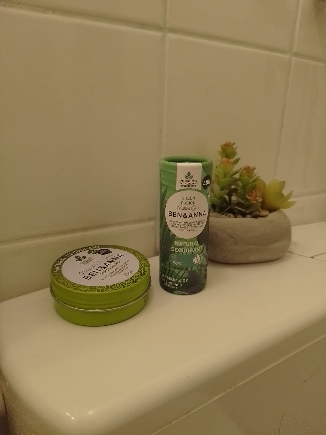Customer photo review of 6’Er Set Deo Papertube – Verschiedene Sorten