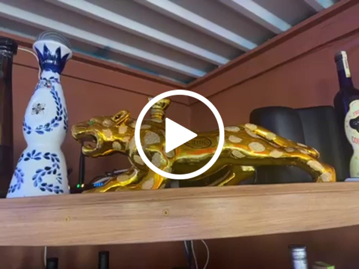 Customer video review of Jaguar Gold Tequila Anejo 1.75L