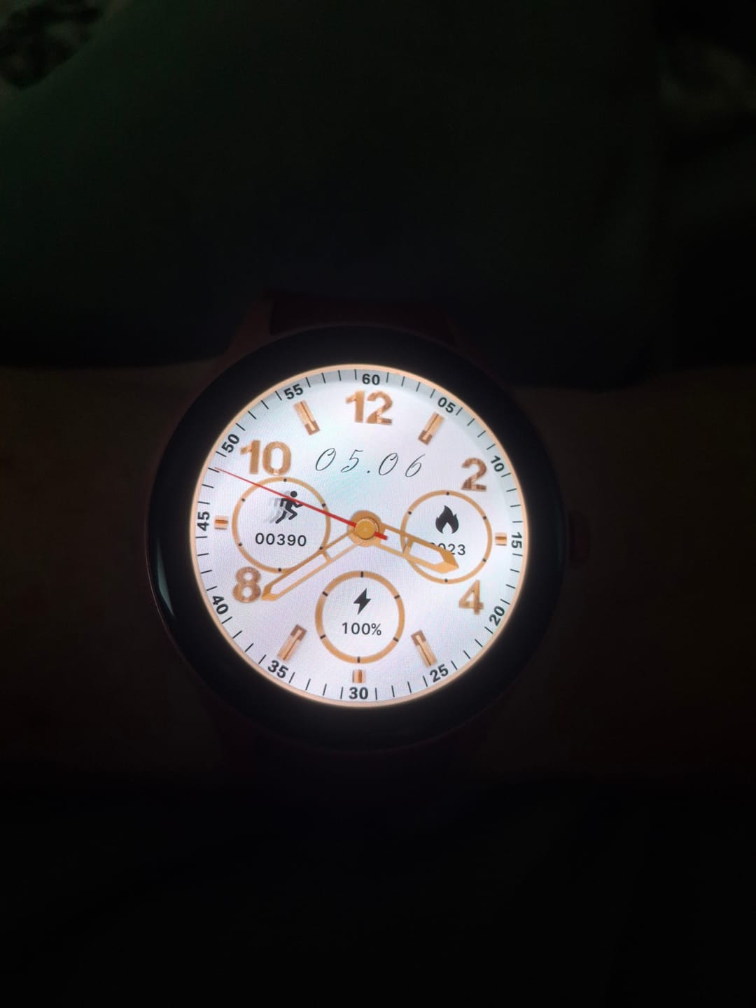 Customer photo review of Bearscome 2026 SmartWatch AMOLED screen Blood Sugar Blood Pressure Heart Rate Blood oxygen Monitoring