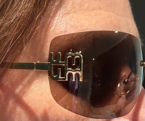 Customer photo review of Mimi Glasses