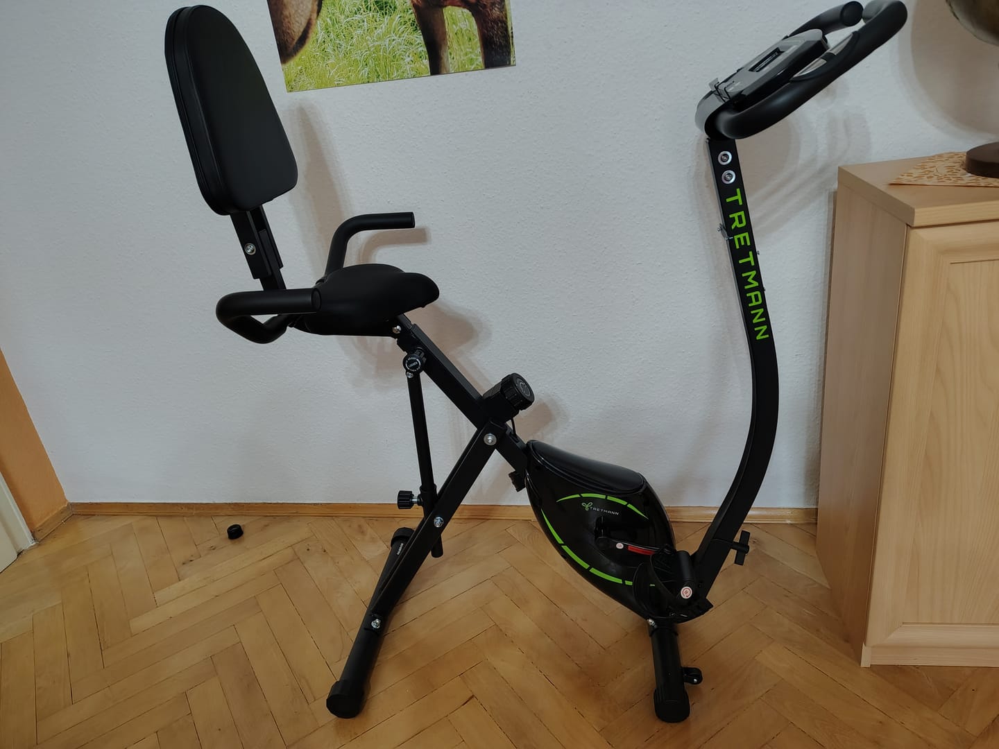 Customer photo review of Werkzeug, Traningsbuch und Dehnposter