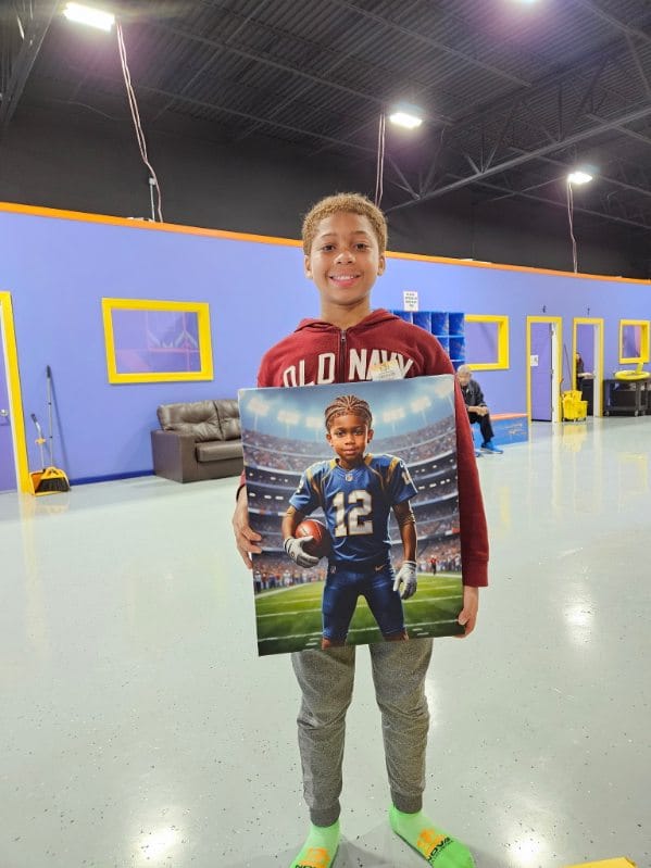Customer photo review of The Quarterback