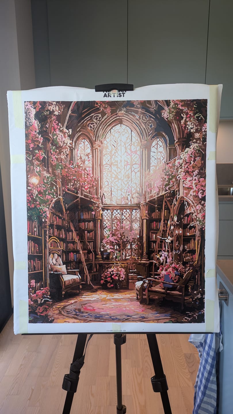 Customer photo review of Enchanted Floral Library