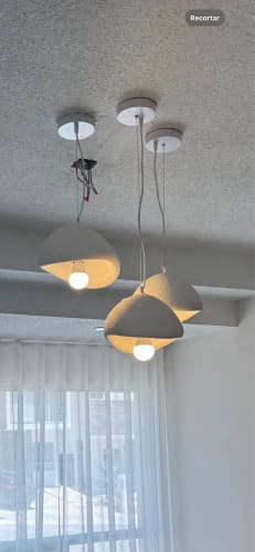 Customer photo review of The Cloud Drift Pendant Light