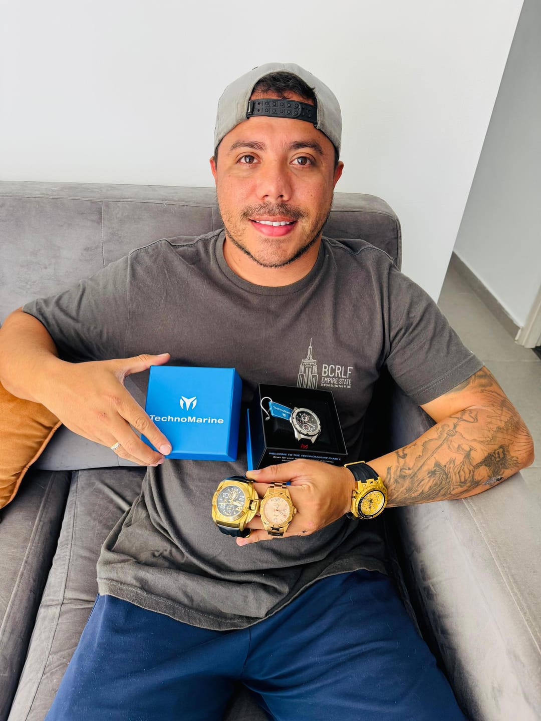 Customer photo review of Reloj Technomarine Ocean Victory 318086
