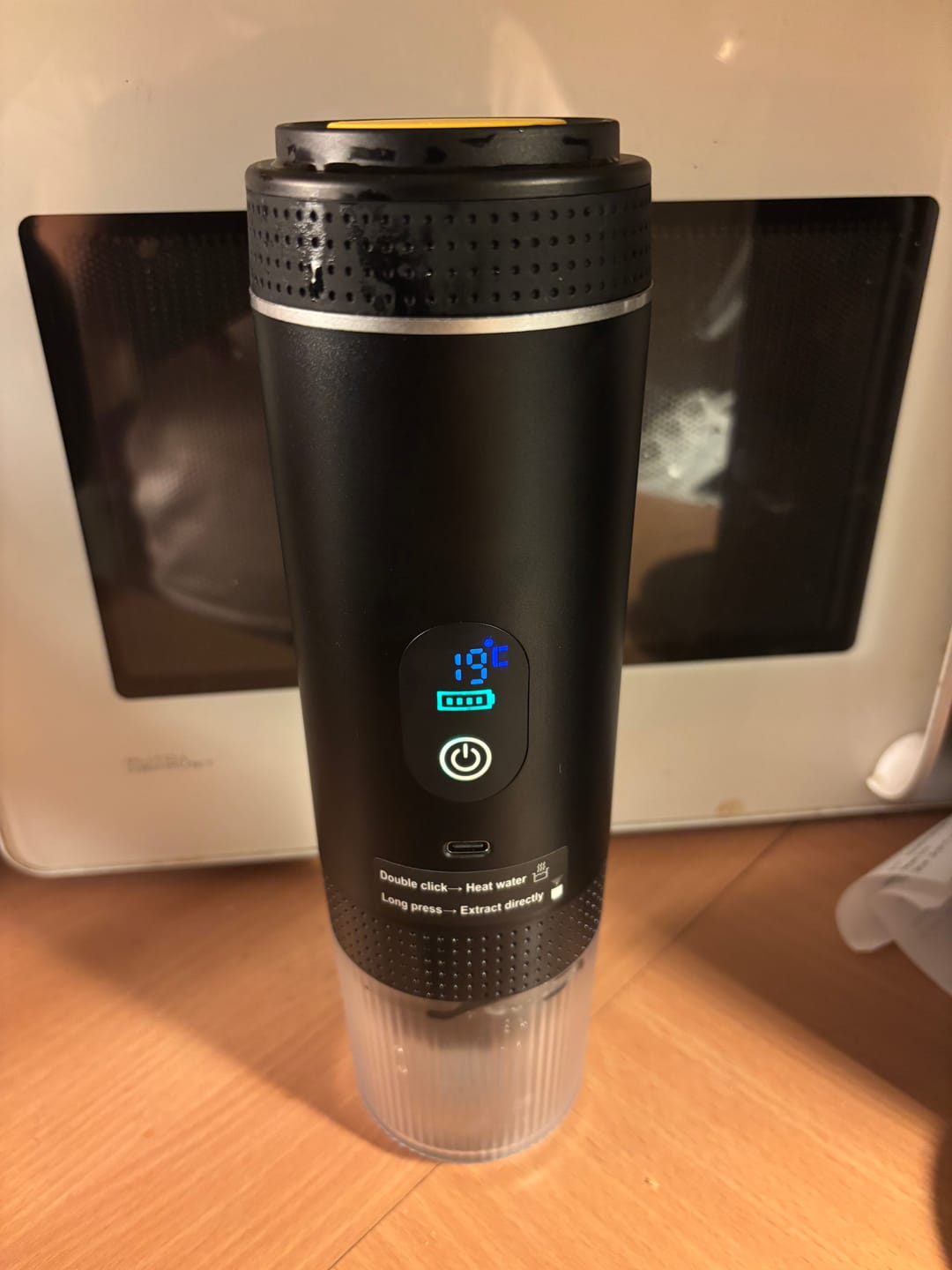 Customer photo review of Caffettiera Portatile - MokaElite