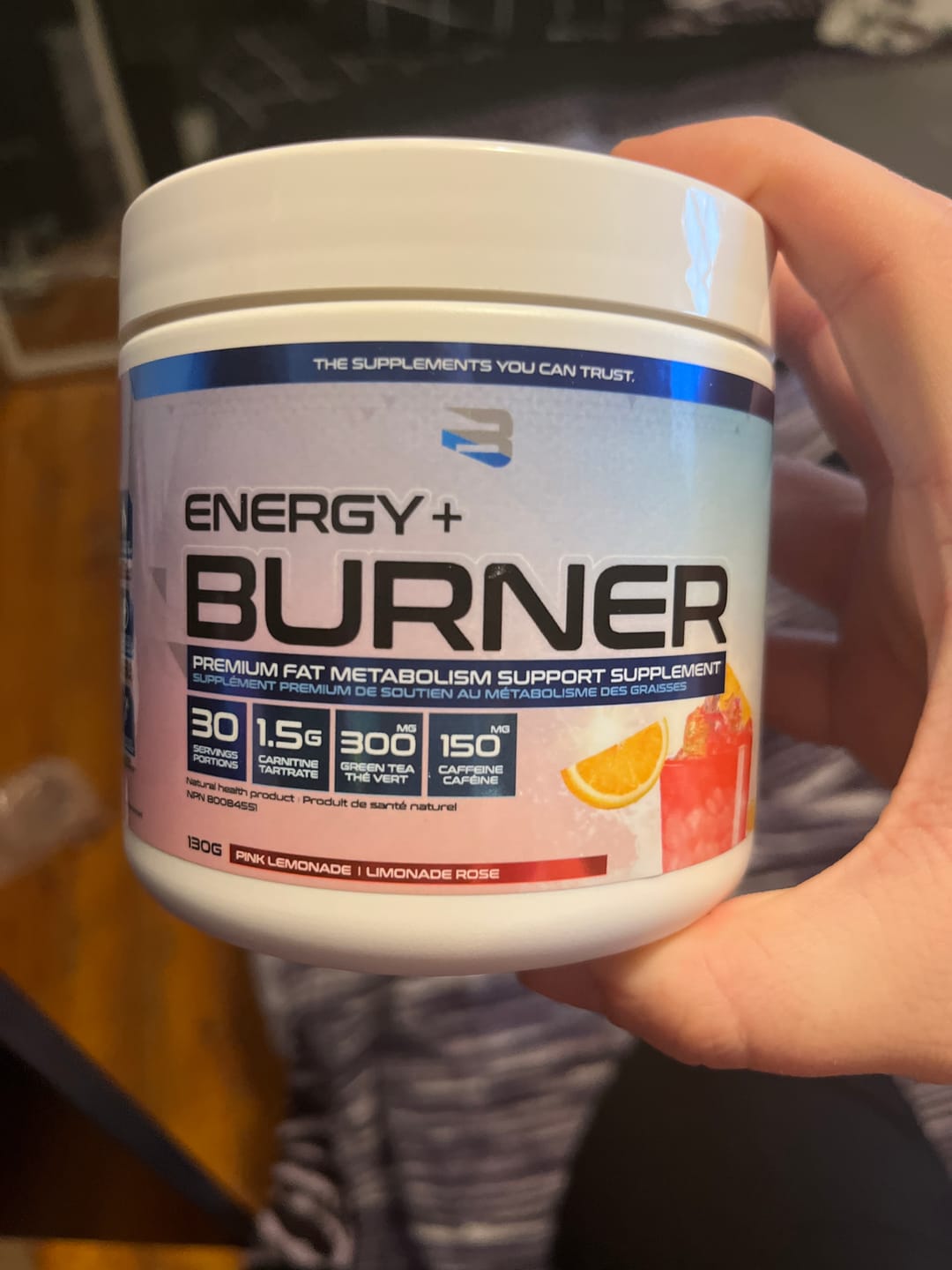 Customer photo review of Believe - Energy Burner - 130g
