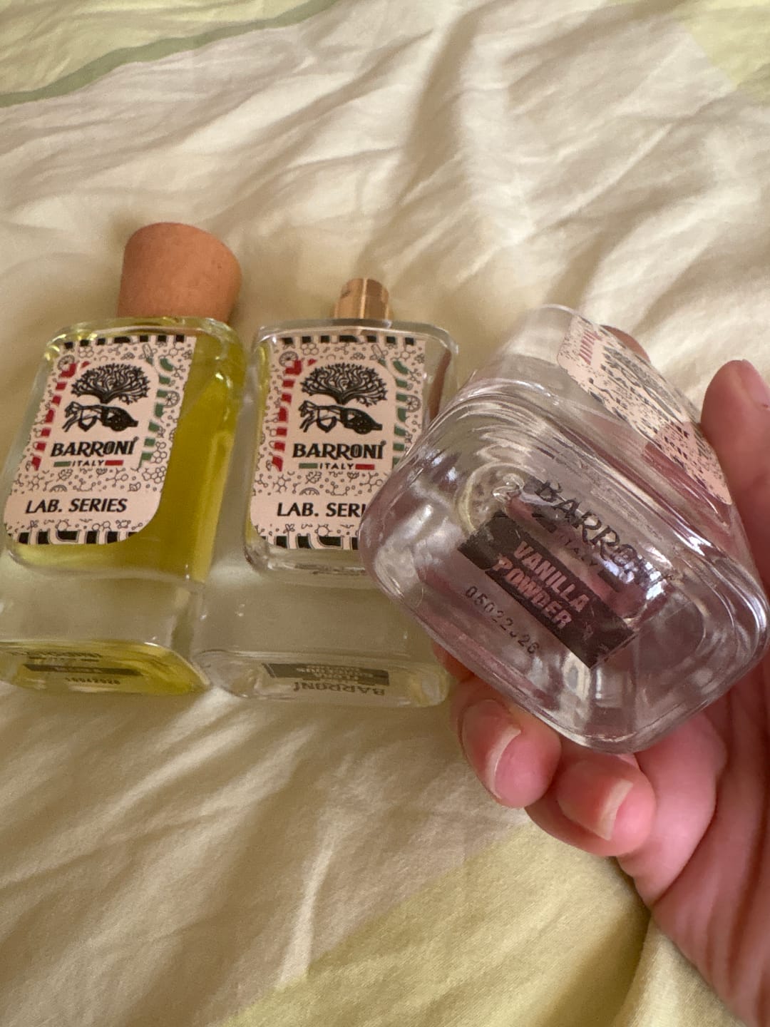 Customer photo review of VANILLA POWDER EXTRAIT DE PARFUM