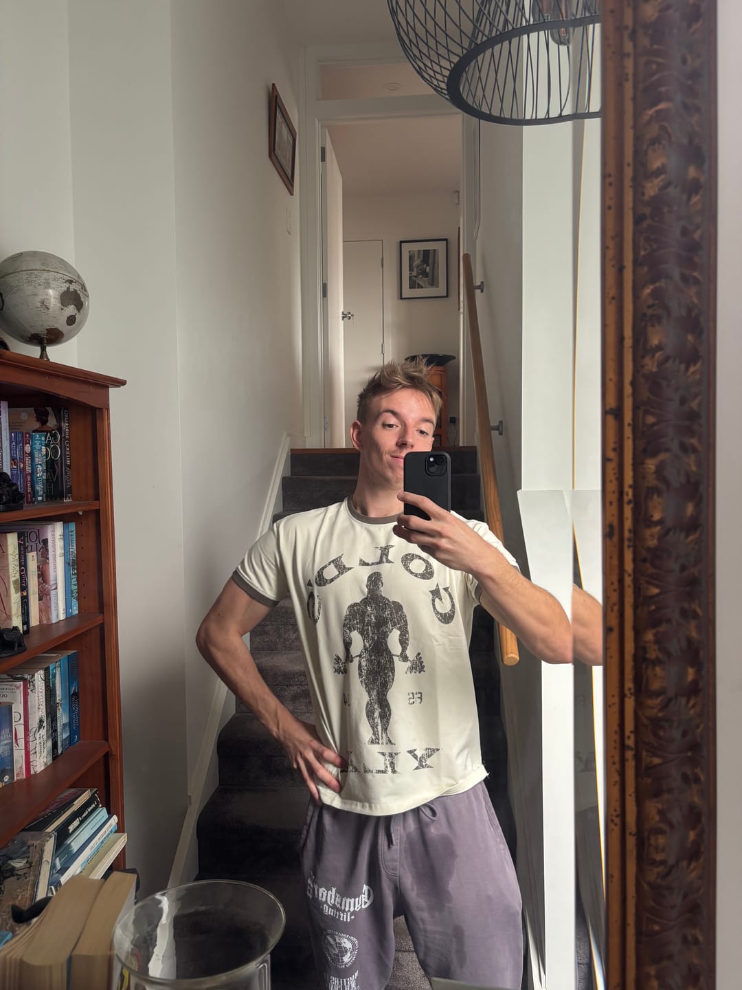 Customer photo review of 4009 - Golds Gym Ringer Tees