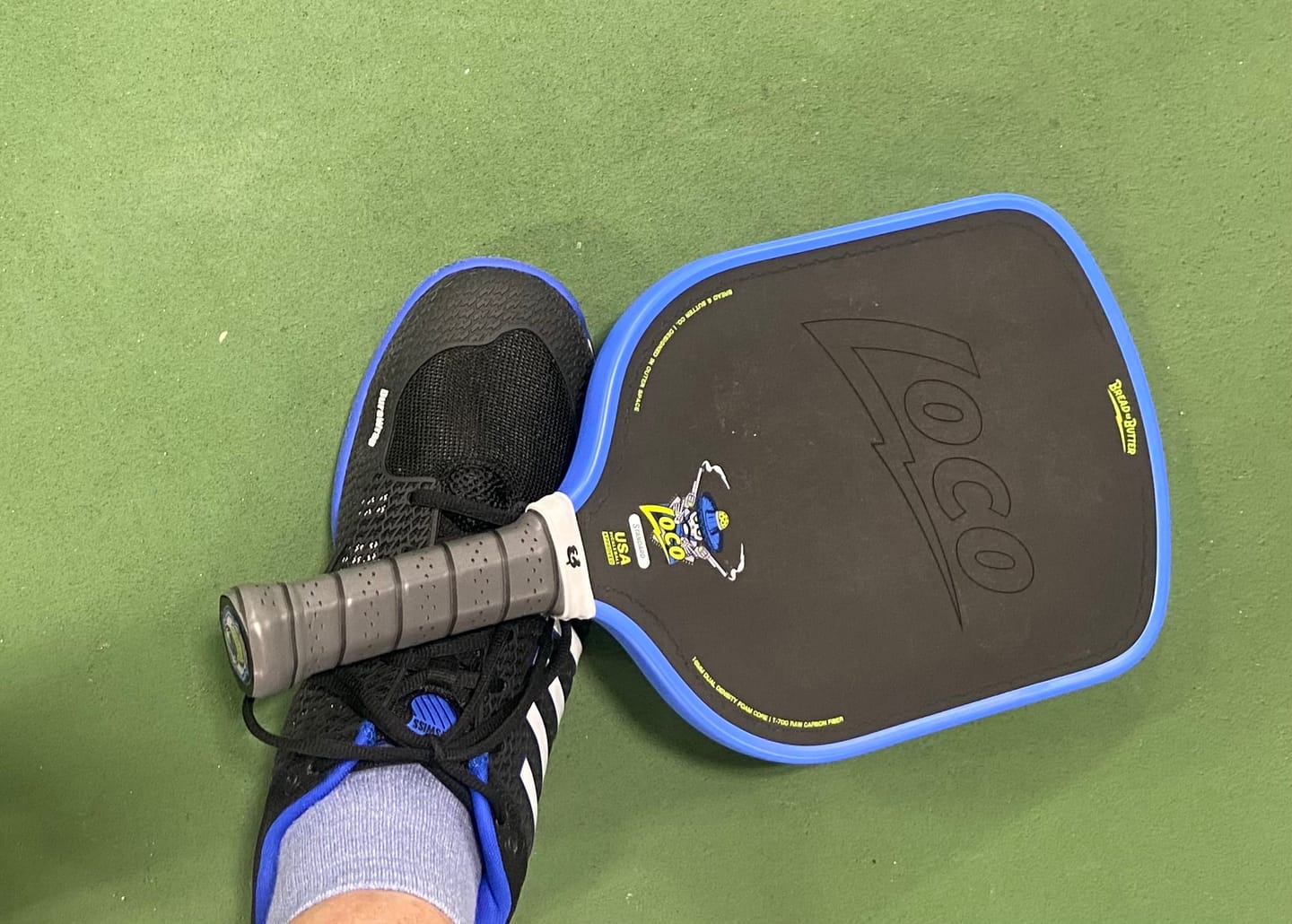 Customer photo review of The Loco 16mm Pickleball Paddle Standard