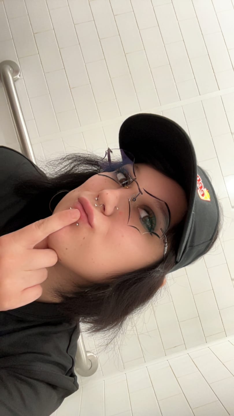 Customer photo review of Batty Eyeglasses