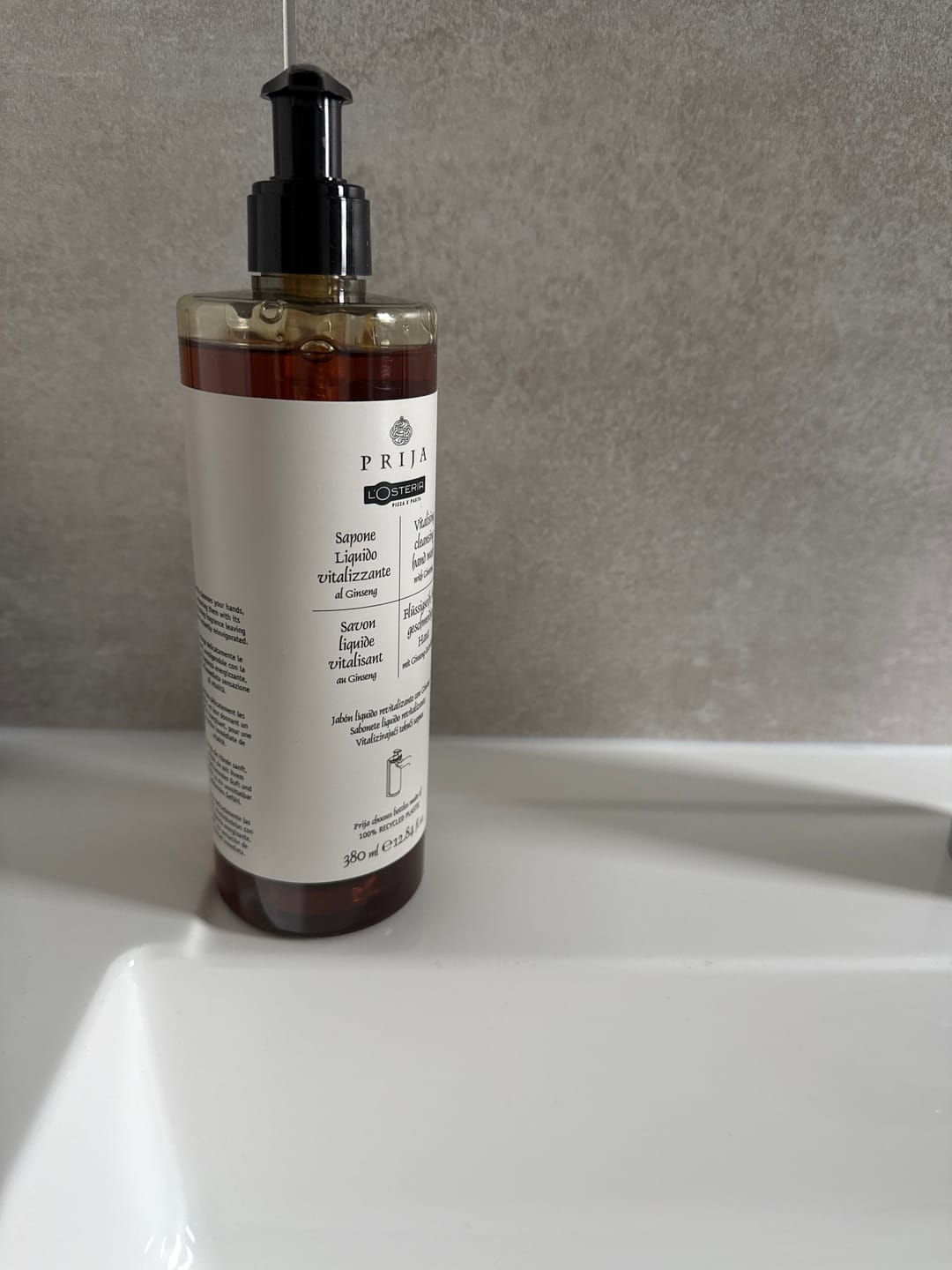 Customer photo review of Prija Flüssigseife mit Ginseng, 2er Set