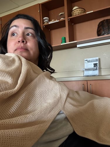 Customer photo review of Nestling Baby™ Nursing Cover