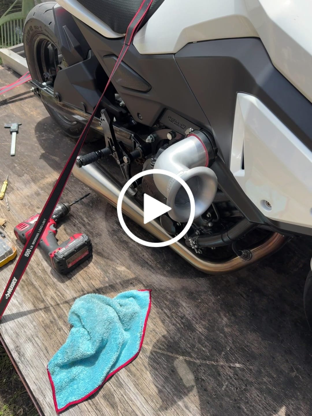 Customer video review of RPM Muffler Baffle / Quiet Core