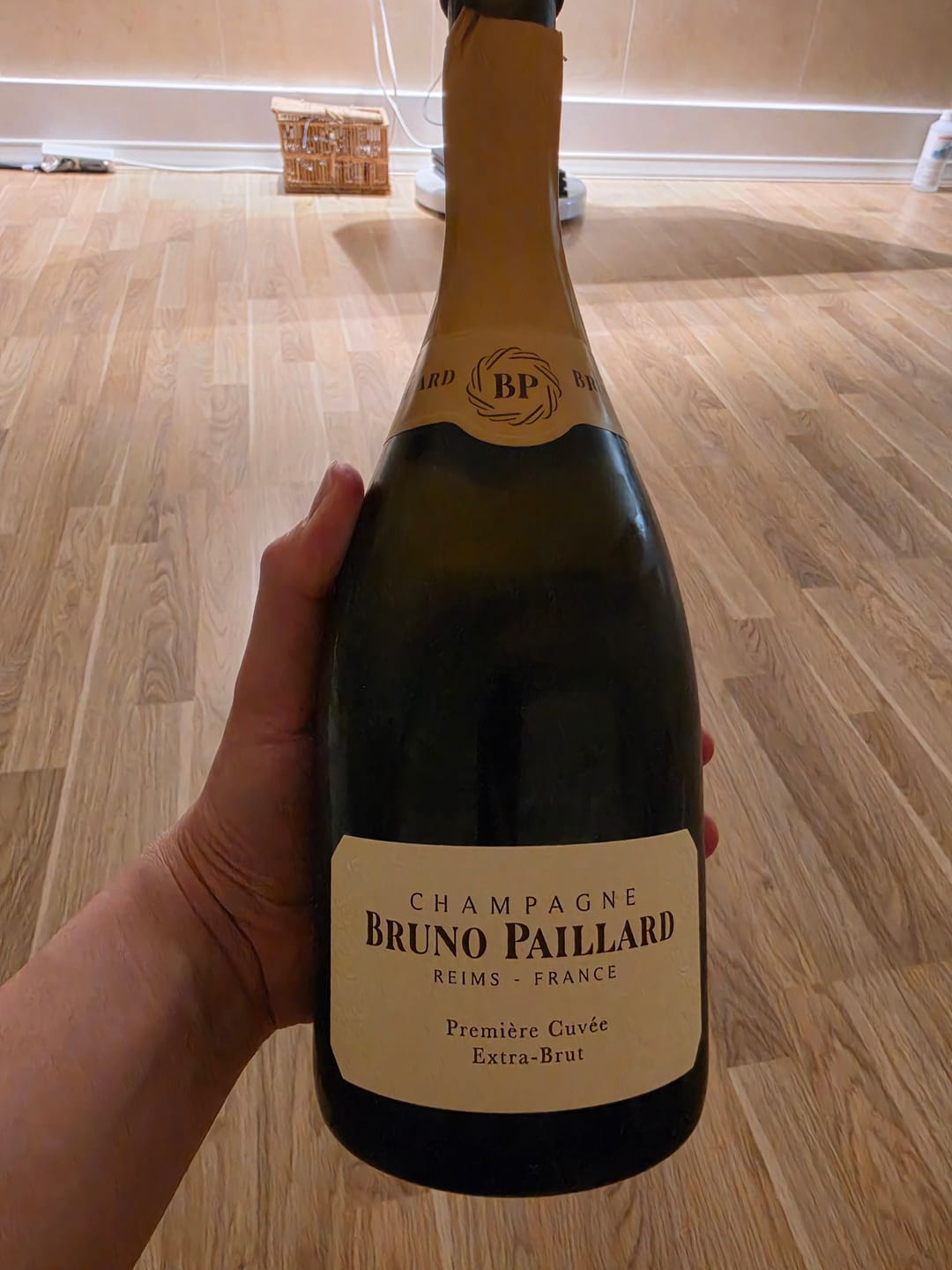 Customer photo review of Bruno Paillard Extra Brut Premiere Cuvee MV