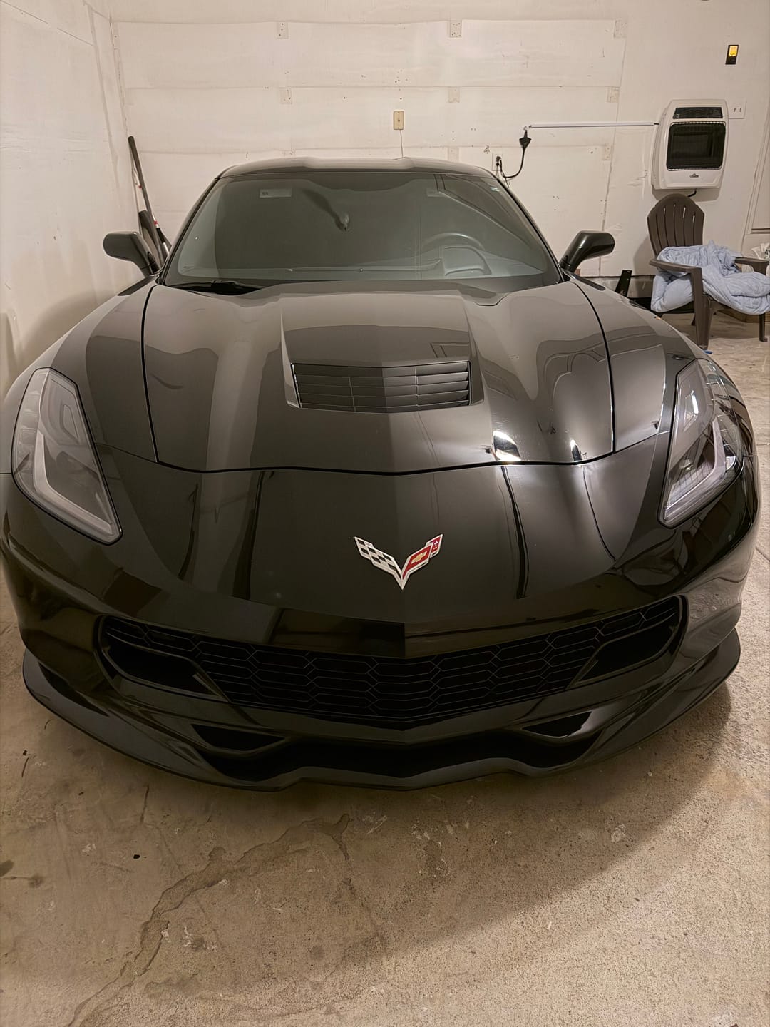 Customer photo review of Corvette C7 Front Bumper Grill