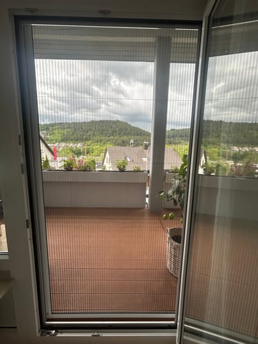 Customer photo review of Fliegengitter zum Schieben