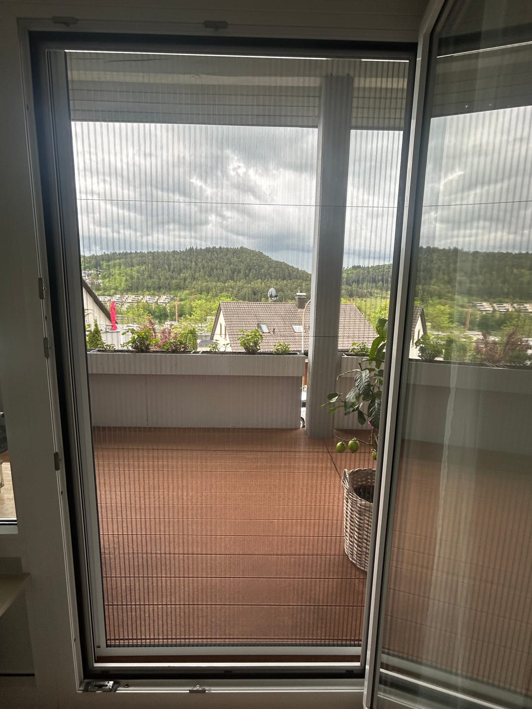 Customer photo review of Fliegengitter zum Schieben