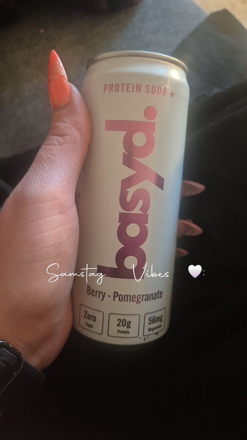 Customer photo review of Protein Soda +