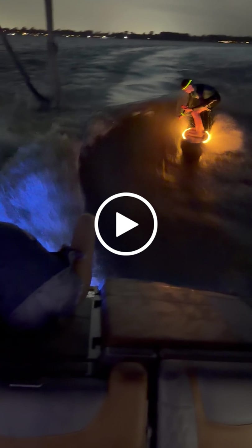 Customer video review of LED WAKESURF SYSTEM