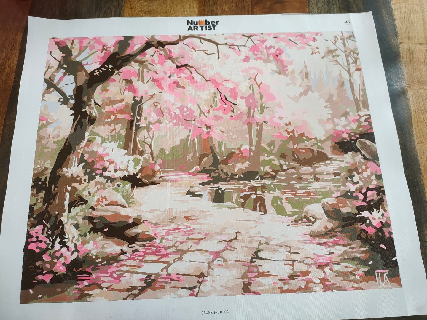 Customer photo review of Serene Sakura Stone Path