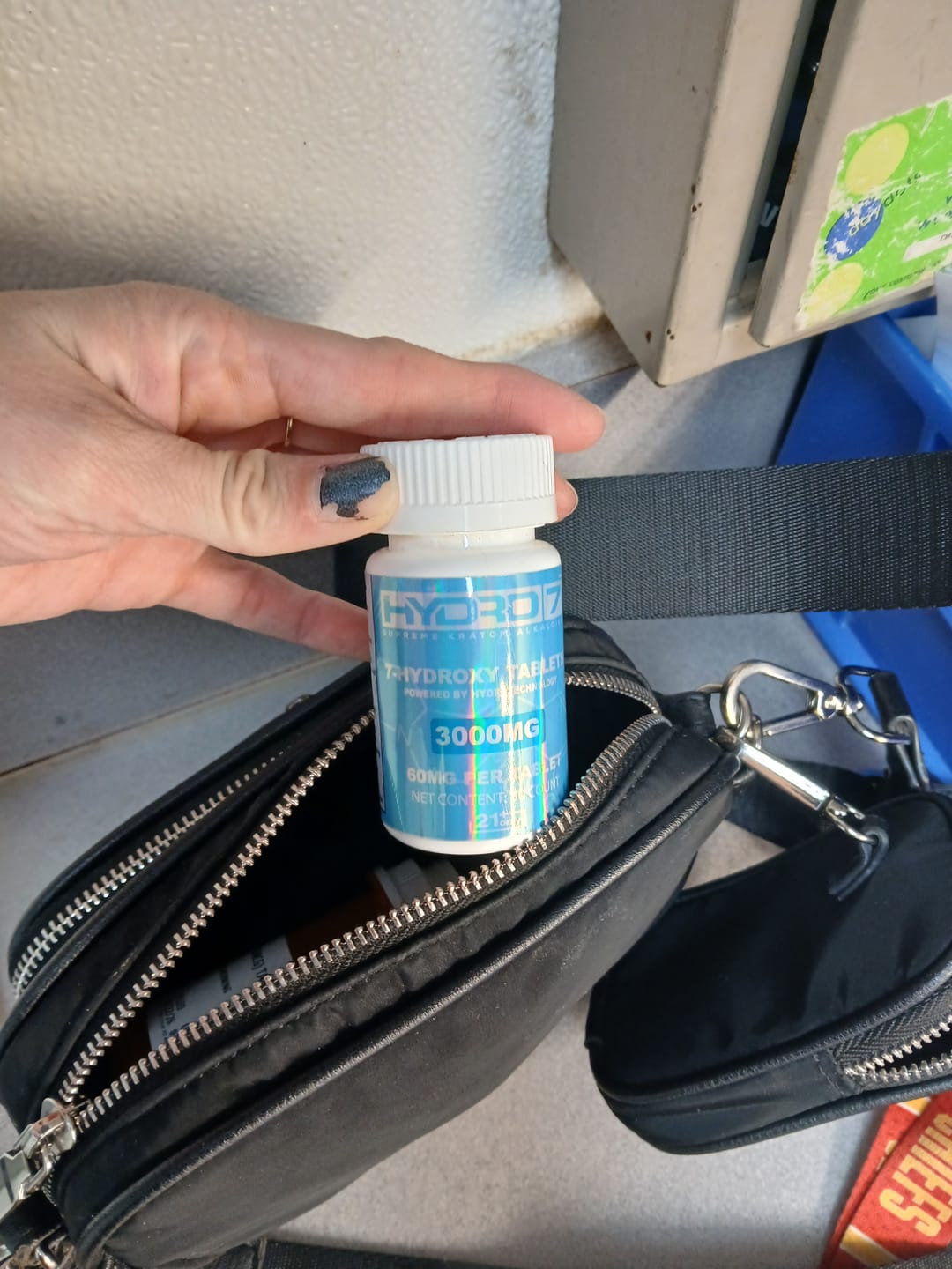 Customer photo review of 7-Hydroxy Tablets - 60MG (50 Count) 3000MG