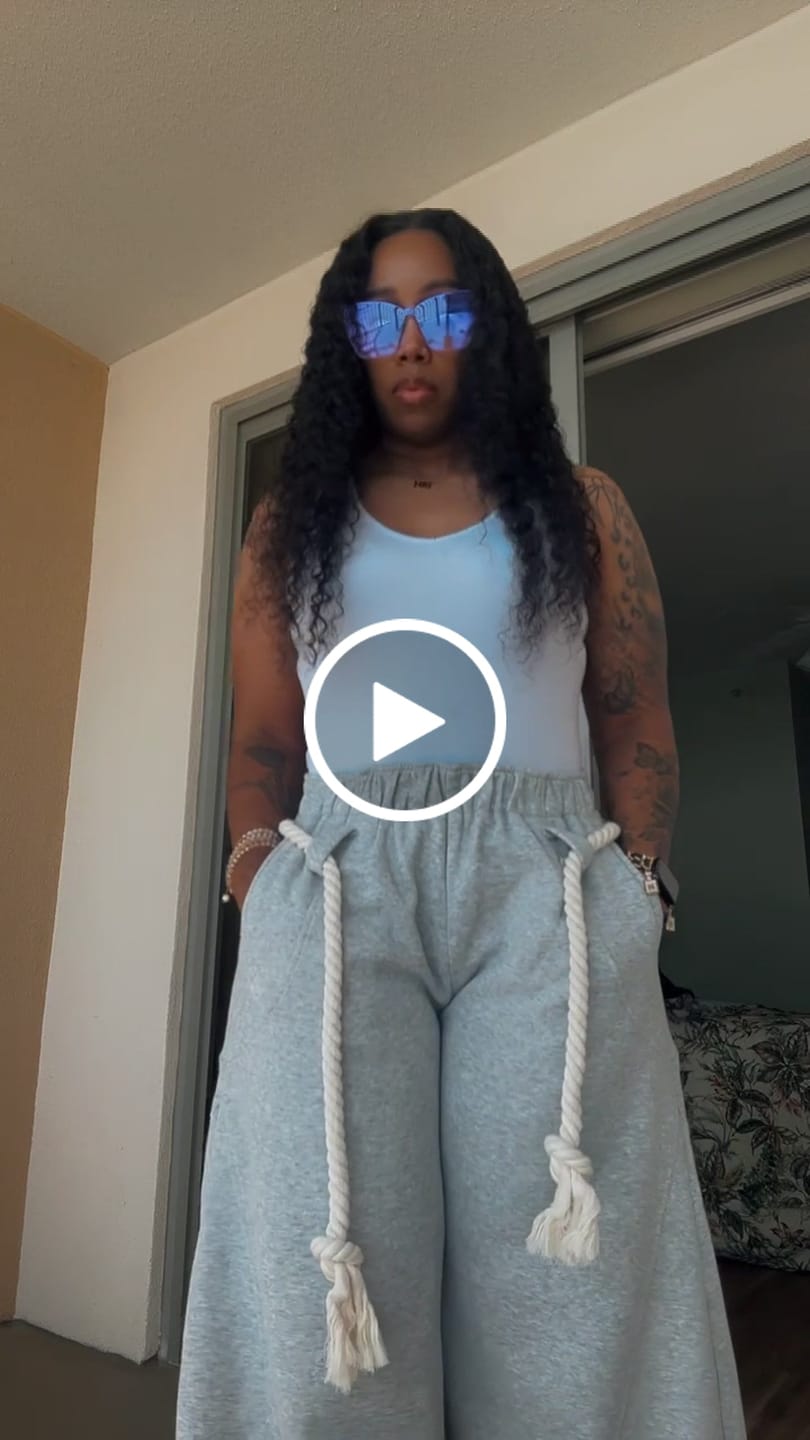 Customer video review of Aelfric Eden Super Baggy Barrel Sweatpants