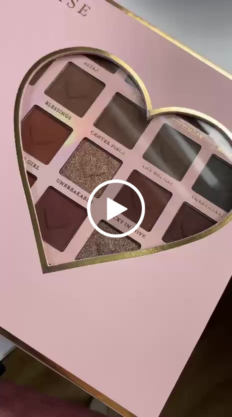 Recenzja wideo klienta dotycząca serii P.Louise Bridal – paleta Wedding Wish XL