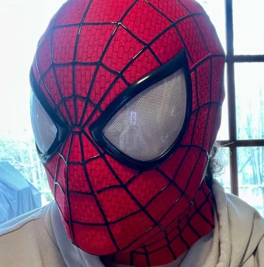 Customer photo review of The Amazing Spider-Man 2 Mask ( Cosplay Version)