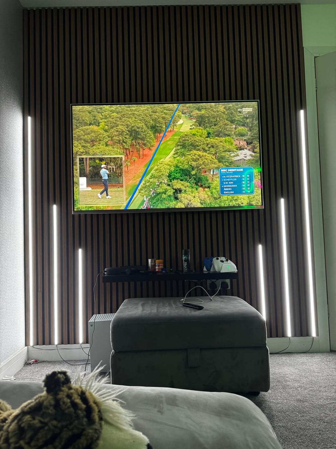 Customer photo review of Wall Panel LED Lighting Strip Kit