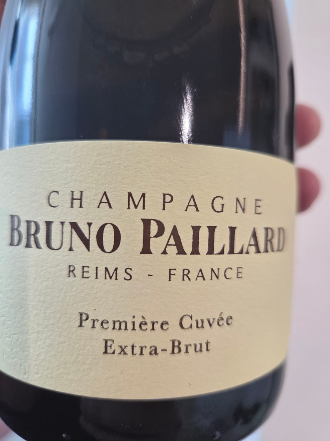 Customer photo review of Bruno Paillard Extra Brut Premiere Cuvee MV
