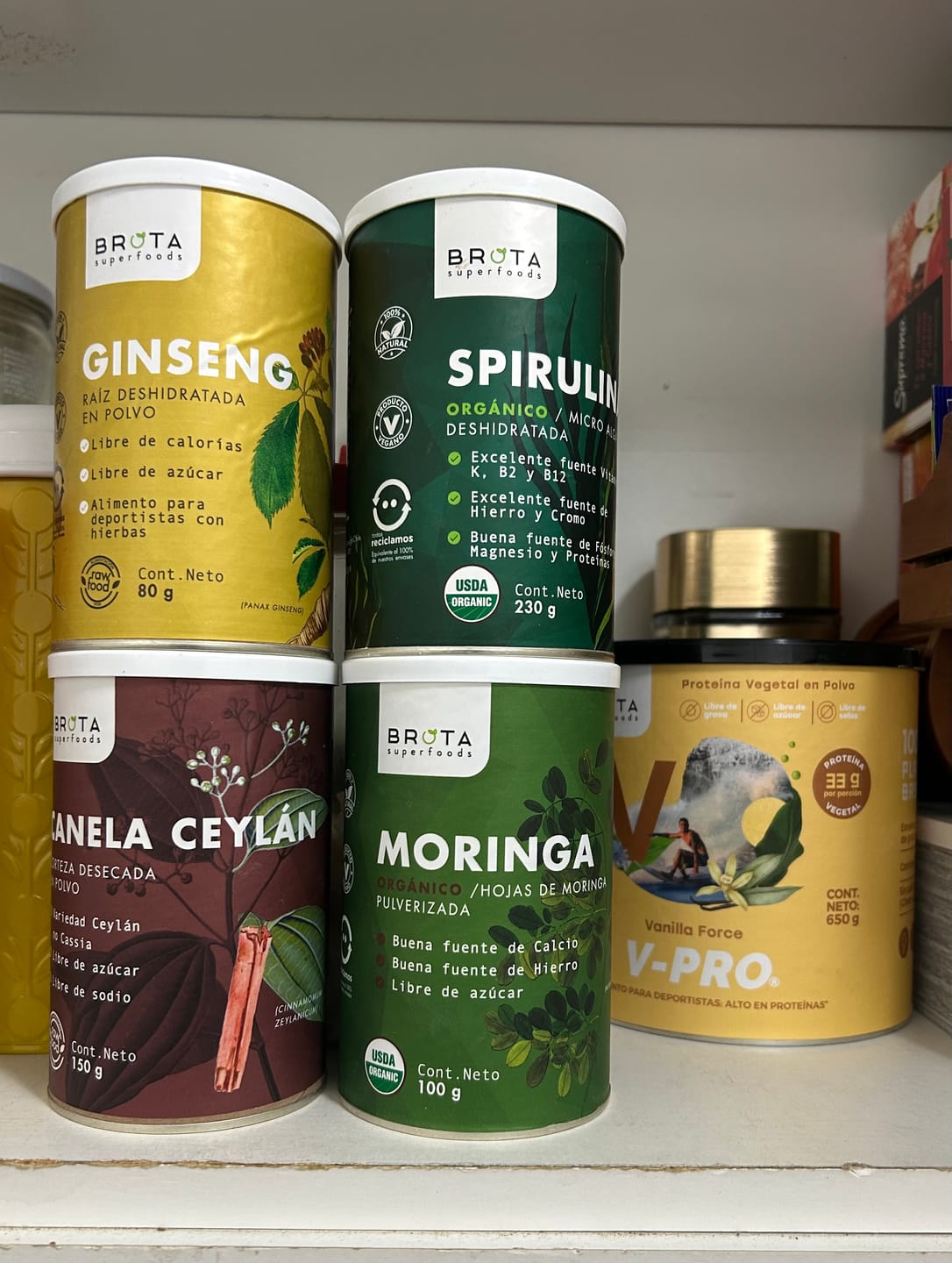Customer photo review of Proteína Vegetal V-Pro Cacao Fuel 650g 31g Proteína Sabor Cacao