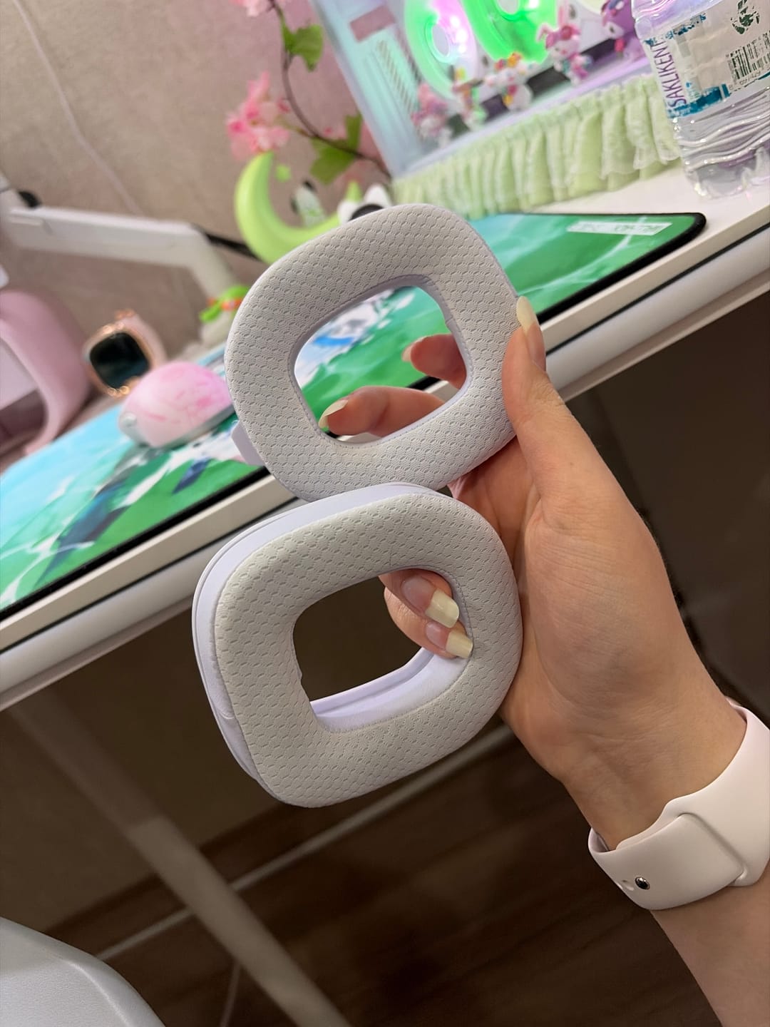 Customer photo review of Wicked Cushions FreeZe Soğutma Jelli Kulaklık Pedleri - Astro A50