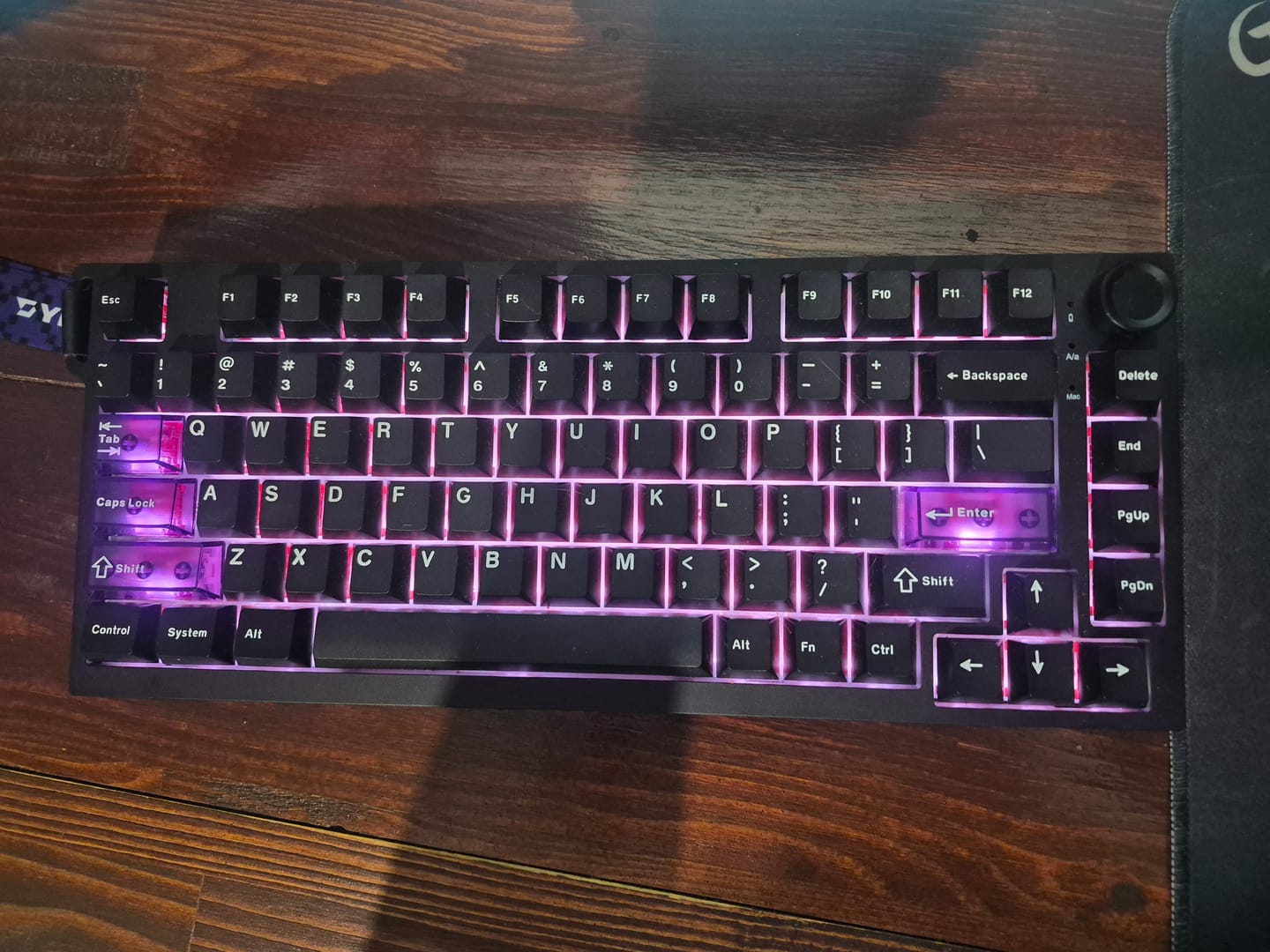 Customer photo review of YUNZII RT75 Pro Klavye (Manyetik Switch / HE)