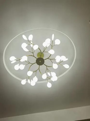 Customer photo review of The Firefly Glow Chandelier