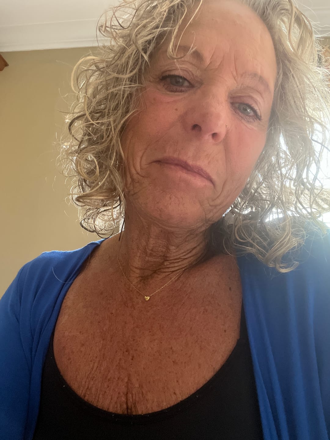 Customer photo review of Mini Heart Necklace