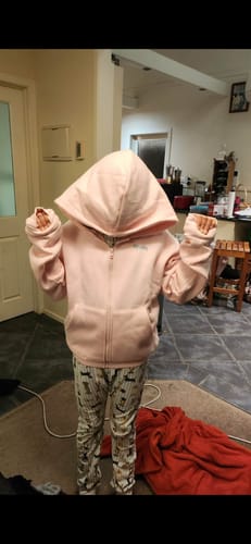 Customer photo review of “Squiddy” Classic Zip Hoodie
