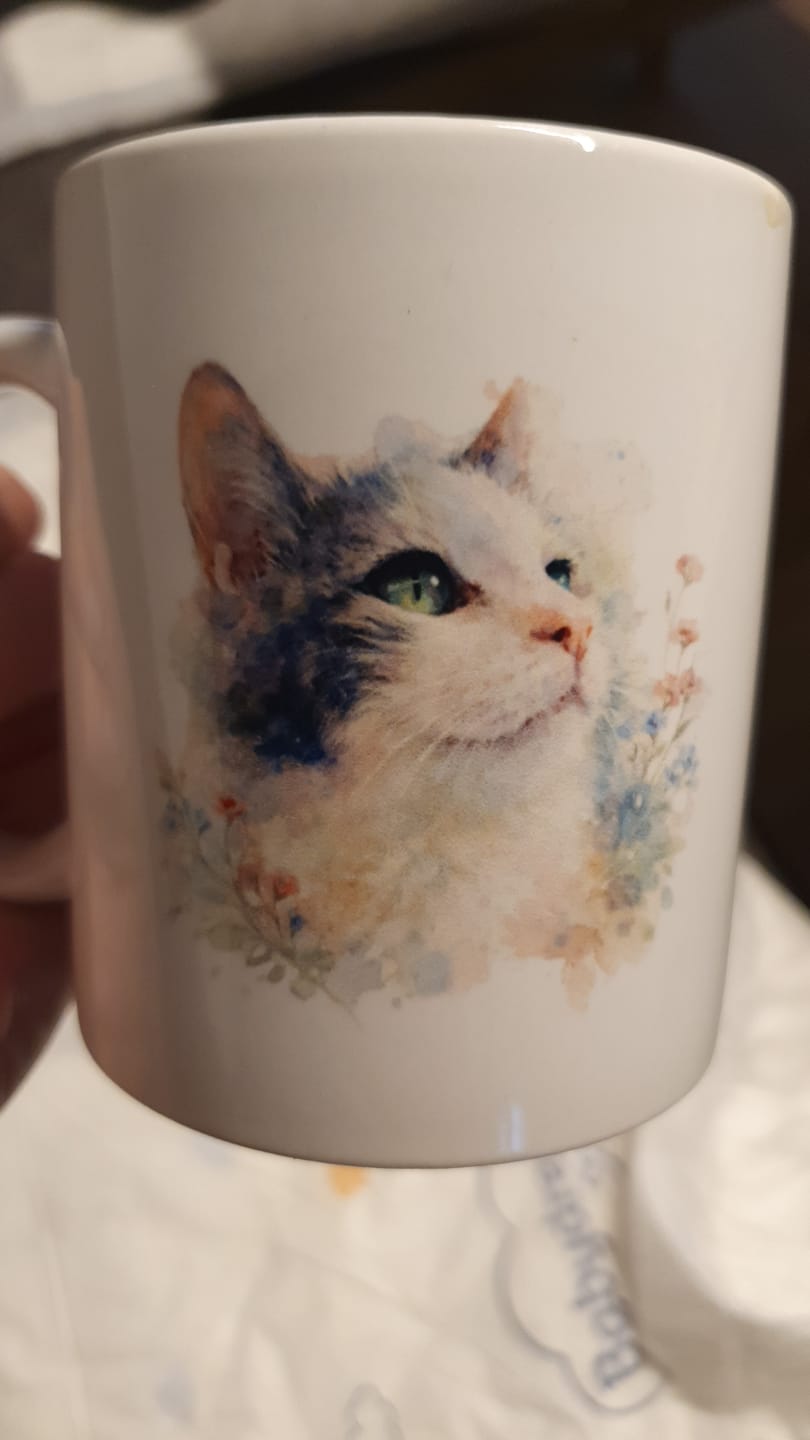 Customer photo review of Personalisierte Tasse - Aquarell