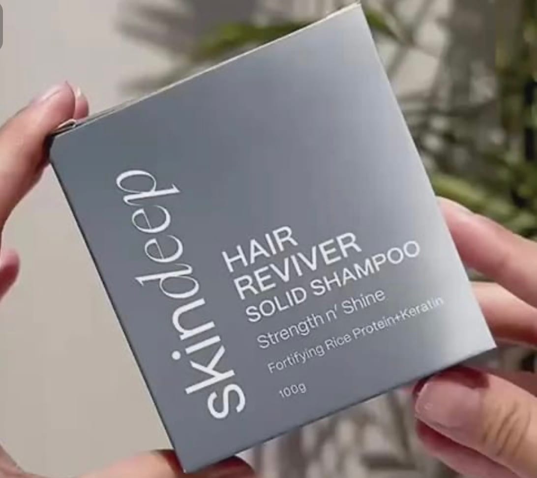 Customer photo review of HAIR REVIVER - Rice Protein Solid Shampoo
