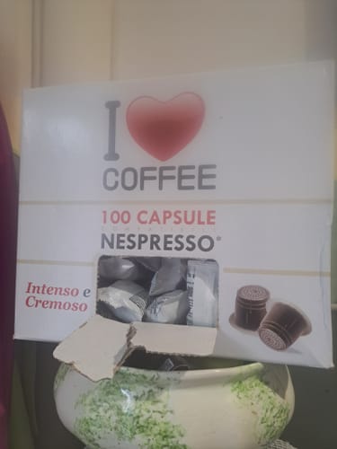 Customer photo review of I LOVE COFFEE - NESPRESSO 100 CAPSULE