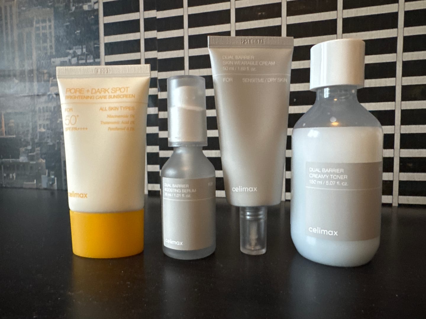 Customer photo review of Aizsargbarjeru nodrošinošs krēms ar keramīdu kompleksu Celimax Dual Barrier Skin Wearable Cream