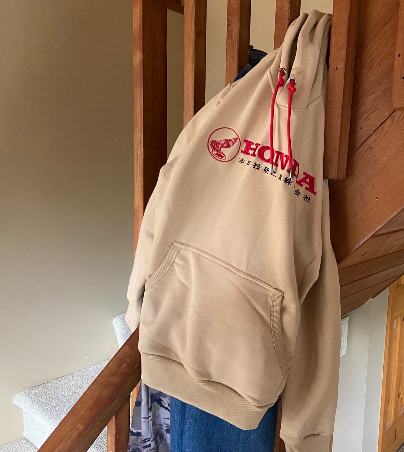 Customer photo review of 1964 Honda Brand Hoodie