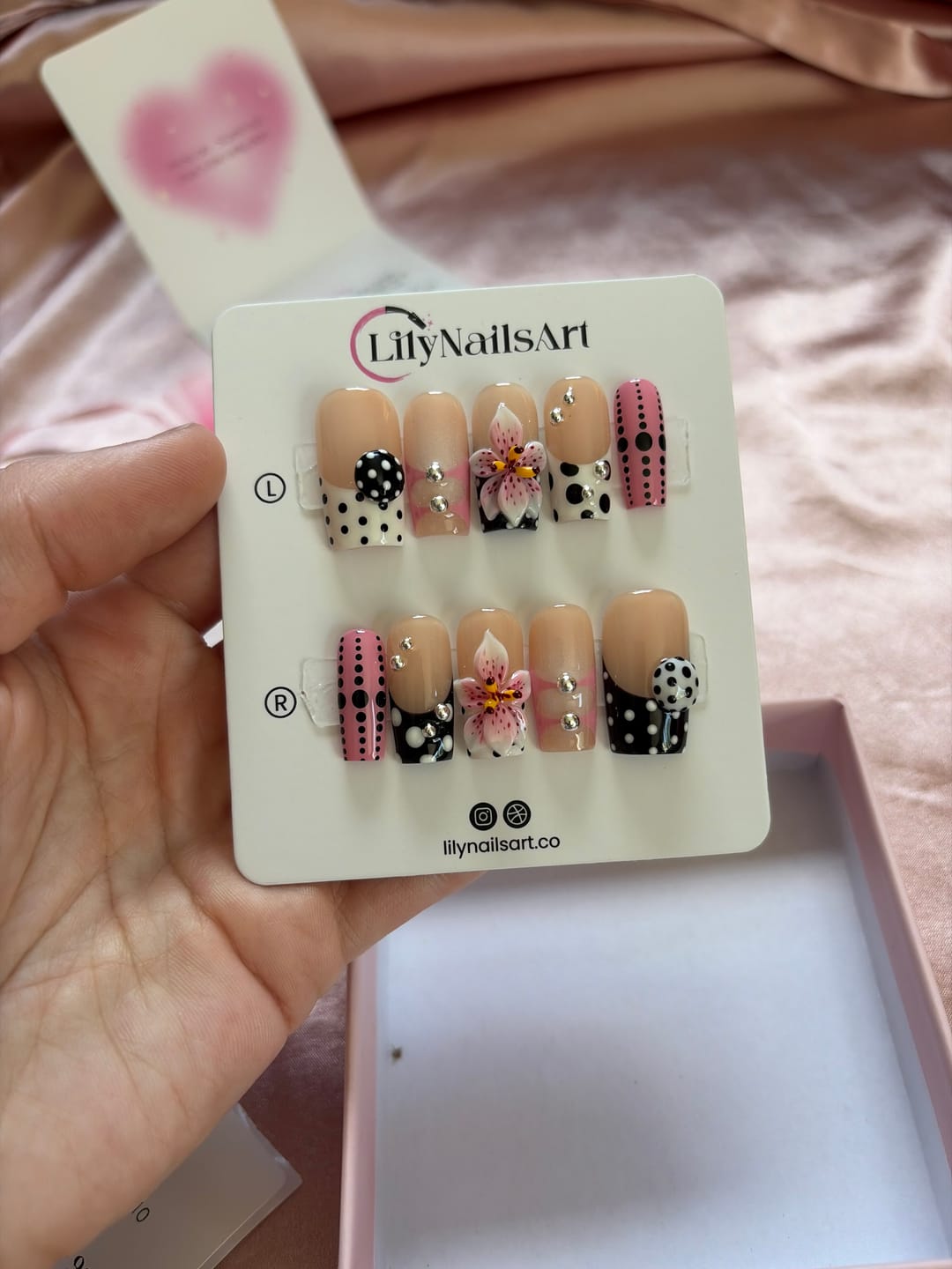 Customer photo review of Sweet Dot Bloom