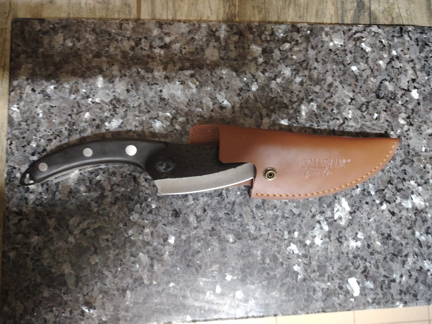 Customer photo review of BRAAIPLANK™ "BEENLEM" HAMMER FORGED BONING KNIFE