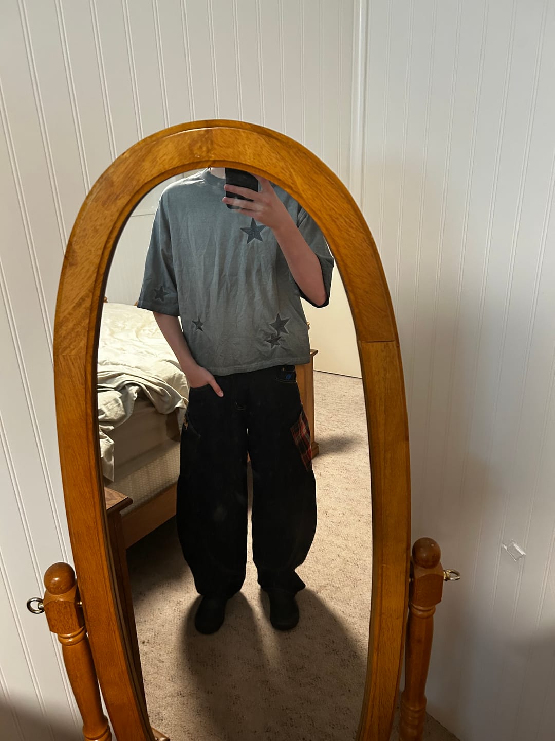 Customer photo review of Aelfric Eden BAGGY BARREL Jeans