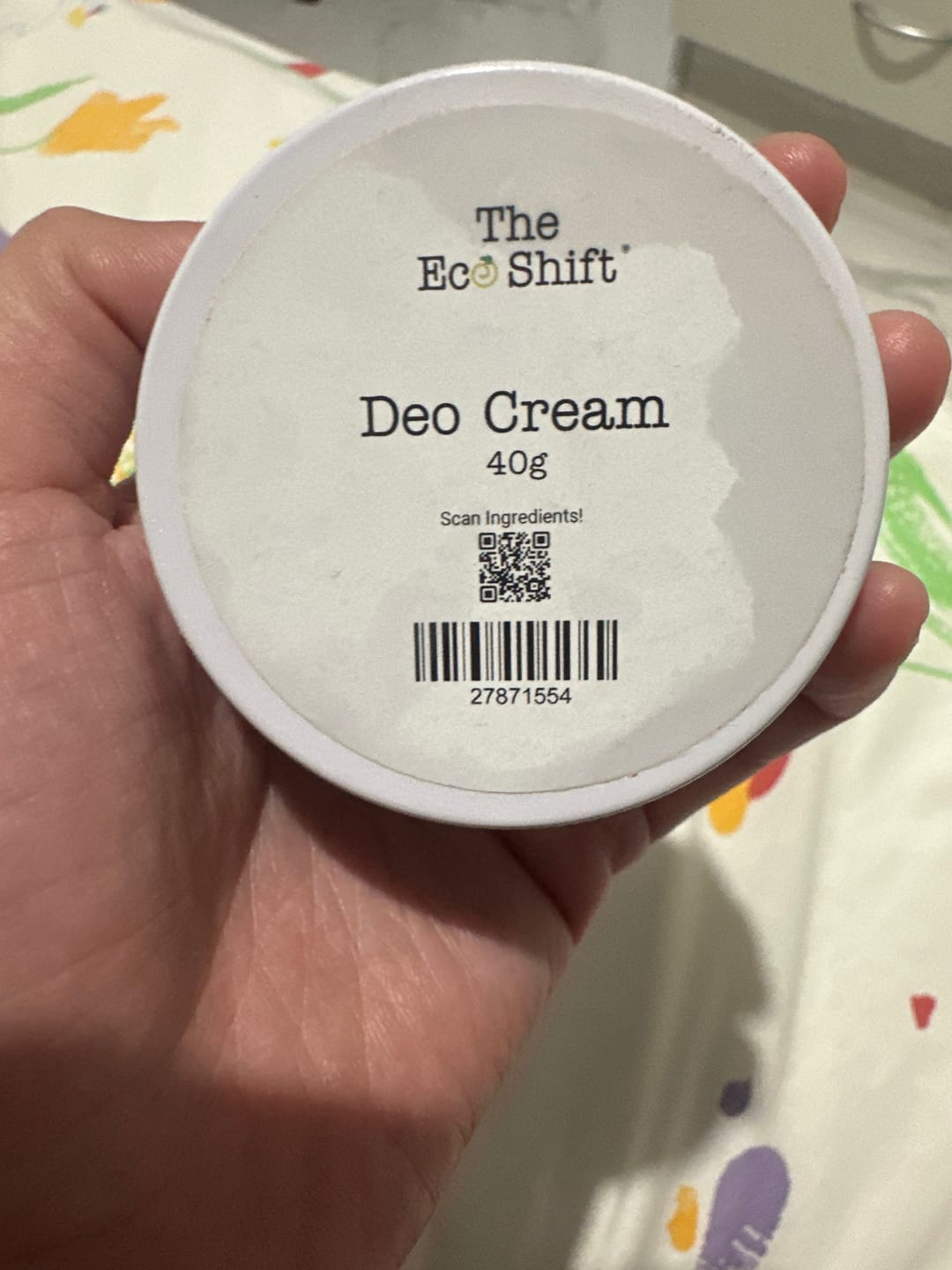 Customer photo review of All Natural Deo Cream