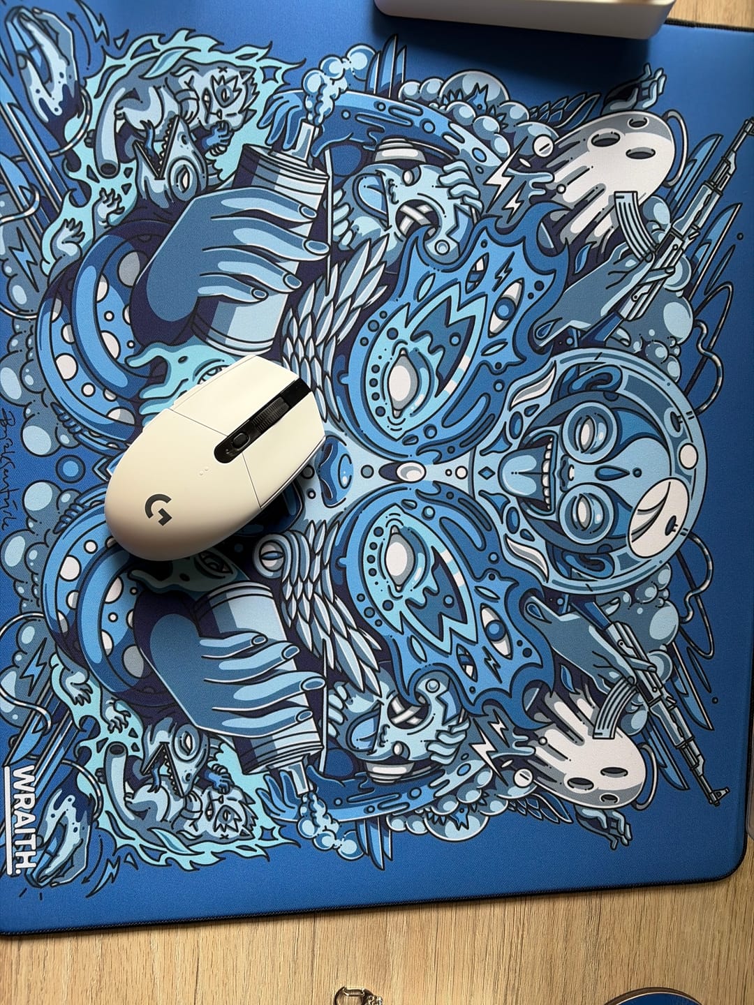Customer photo review of Wraith Spirit of Aim Mousepad