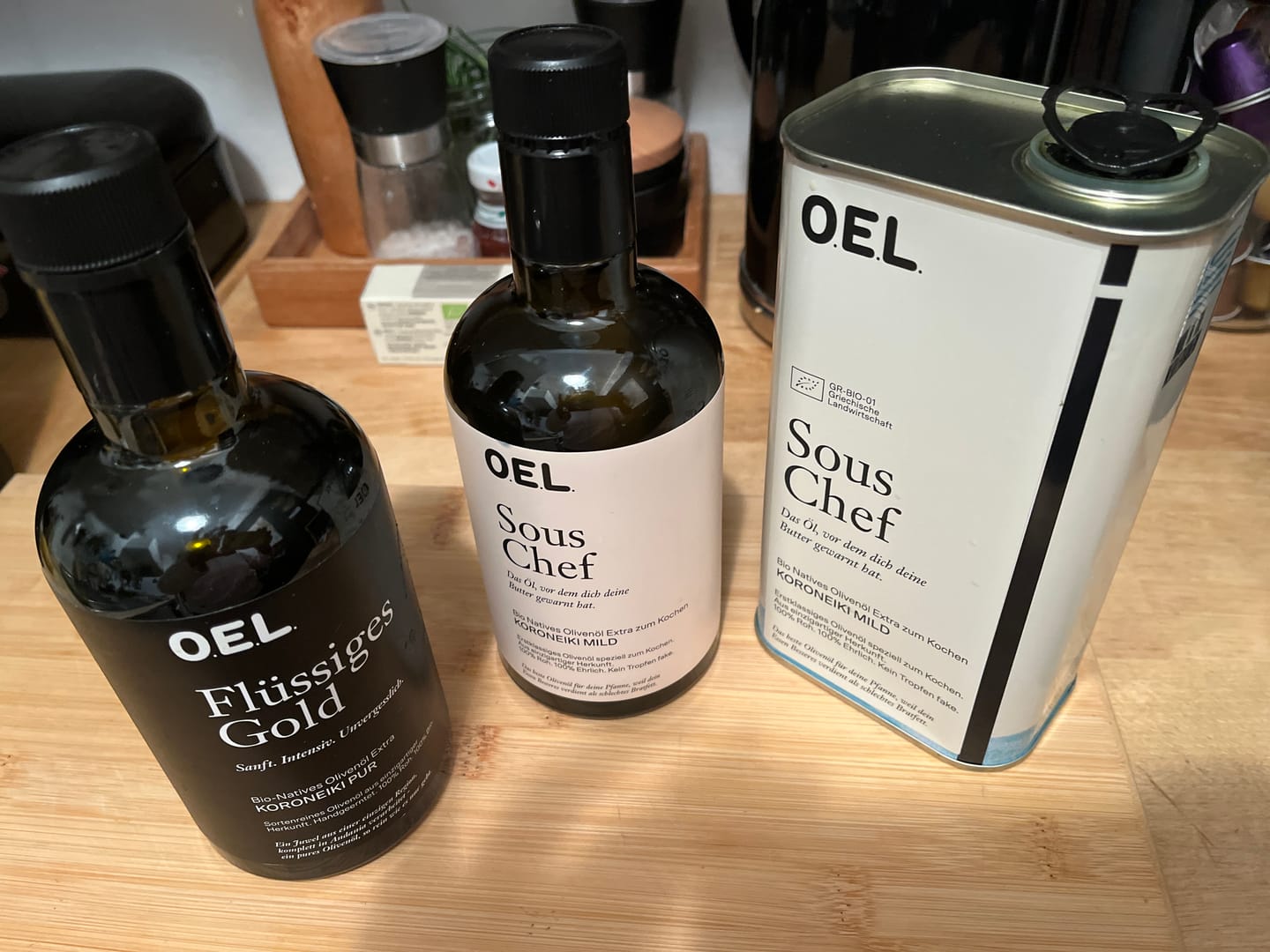 Customer photo review of Sous Chef 1 l - Bio Natives Olivenöl Extra zum Kochen
