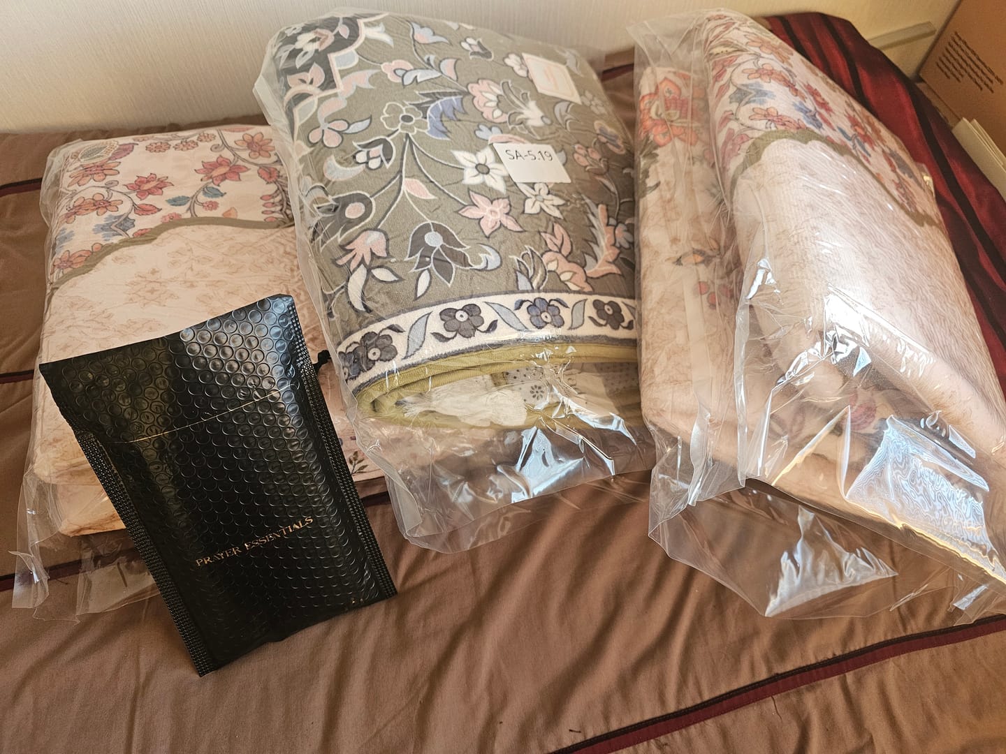 Customer photo review of Barakah Padded Prayer Mat